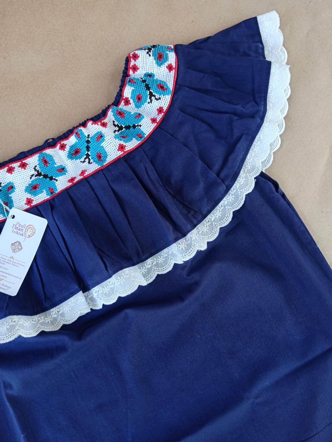 Blusa Mariposa Marina
