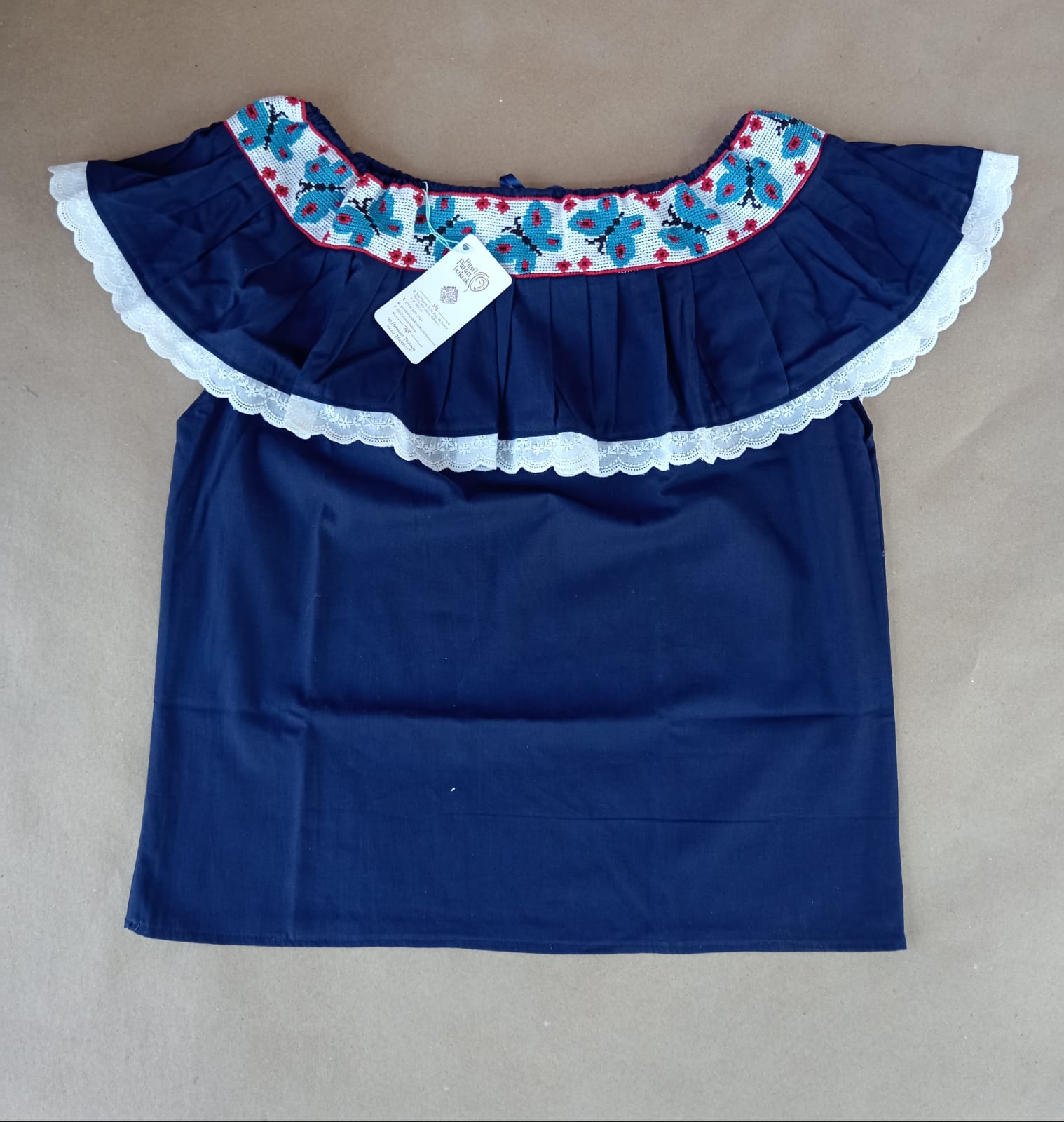Blusa Mariposa Marina